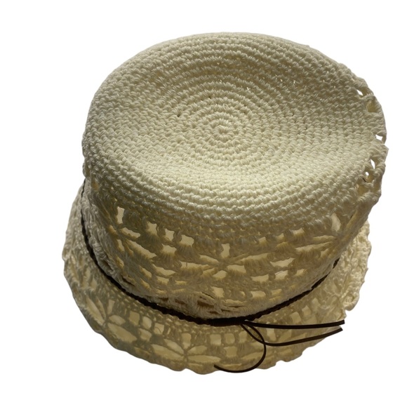 San Diego Hat co,Beige,cream,off white,dark brown band, O/S, Bucket hat,Sun hat - Picture 2 of 7